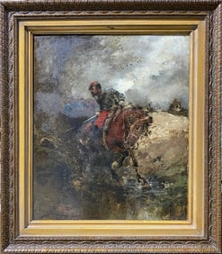 Wilfrid Constant BEAUQUESNE (1847-1913) French Oil on Canvas