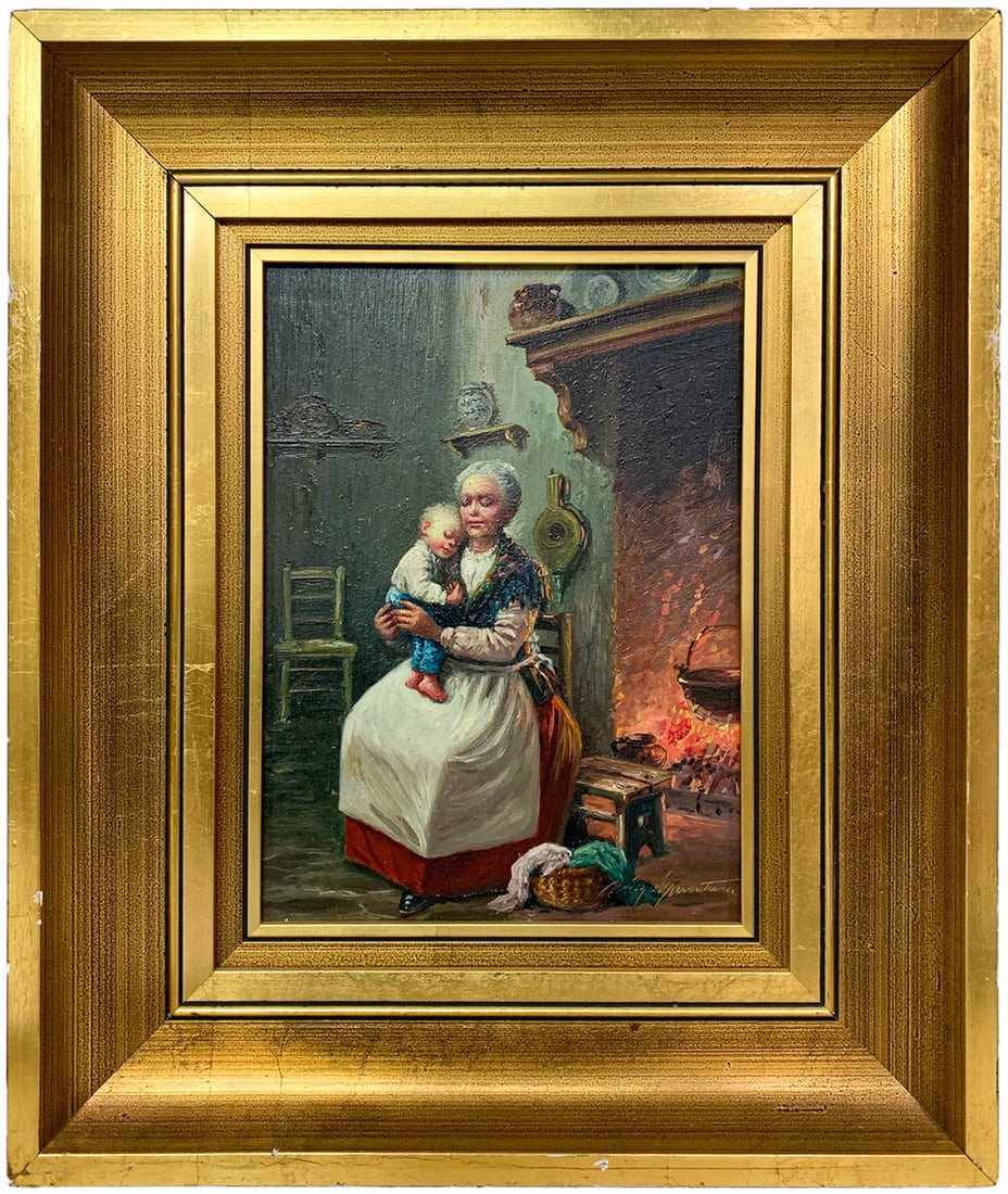 Miguel MONTANER (1917-2006) Oil on Board: Miguel MONTANER (1917-2006) Oil on Board. 14 3/8 x 12 1/8 x 1 1/4 in framed.Local Pick up call one day before to make an appointment. TO SHIP THIS ITEM IN USA OR INTERNATIONAL, PLEASE CONTACT THE SHIP