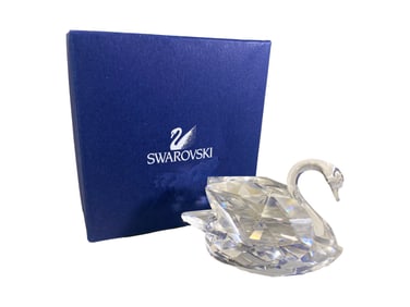 Swarovski Crystal Swan Paperweight