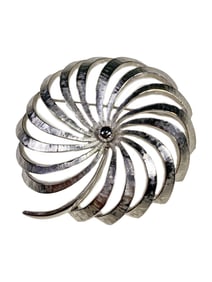 Vintage Monet Spiral Brooche