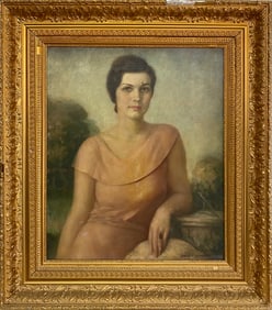 Signed George HAUSMANN Oil on Canvas Painting