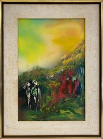 Joseph James AKSTON (1898-1983) Art Work Mixed Media