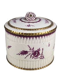 Antique Wedgwood Floral Elder Brewster Mayflower Sugar Creamer
