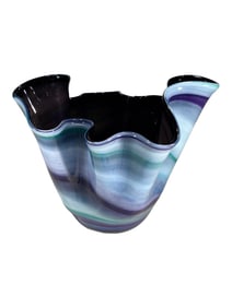 American Glass Bowl, signed & Dated 93