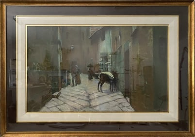 Telemaco SIGNORINI (1835-1901) Italian Pastel