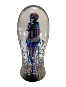 Elio RAFFAELI, Italian Murano Glass Sculpture