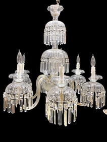 Antique Bohemia Crystal Chandelier