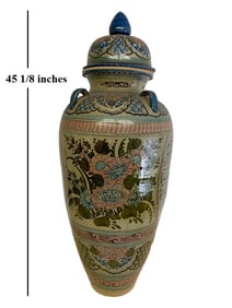 Vintage Large Islamic Ceramic Floor Urn