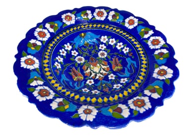 Ugur Gini, Kutahya Turkish Pottery Plate