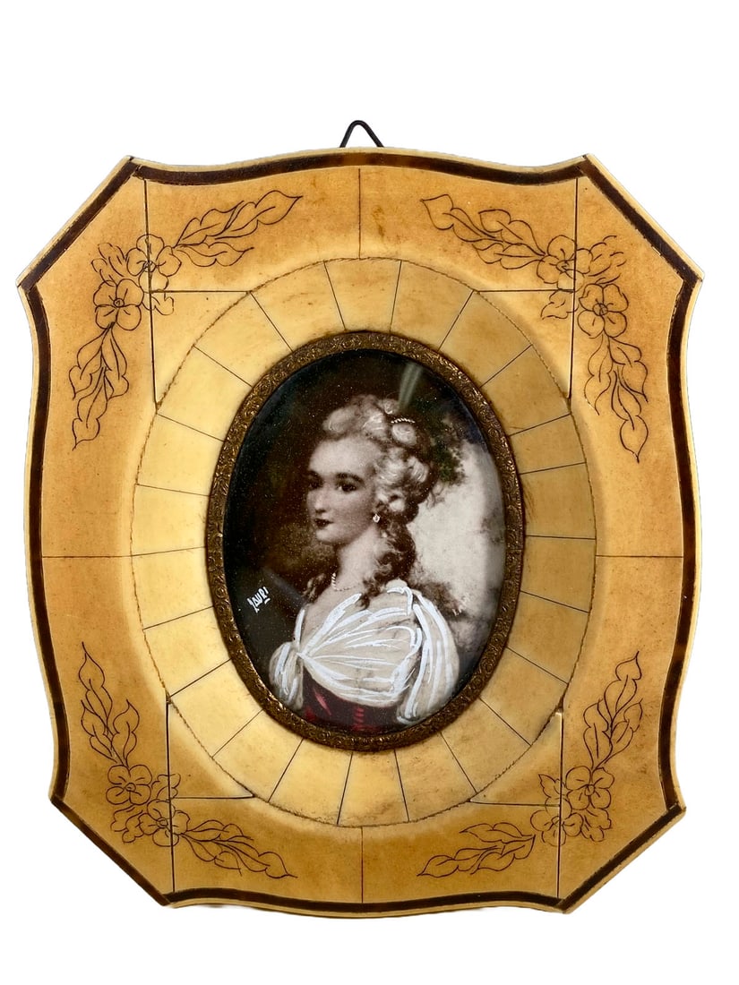 Antique Bakelite Miniature Print (1 of 3)