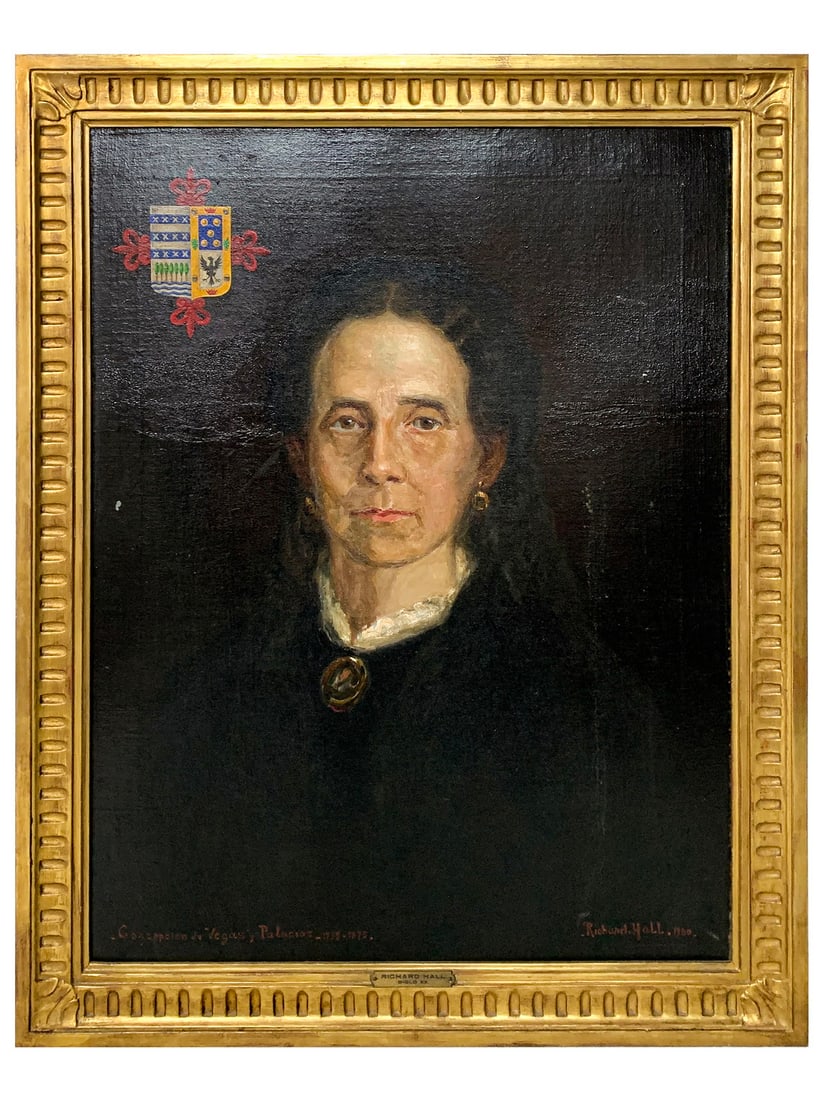 Richard HALL (1857-1942) Oil on Canvas, 1930 (1 of 7)