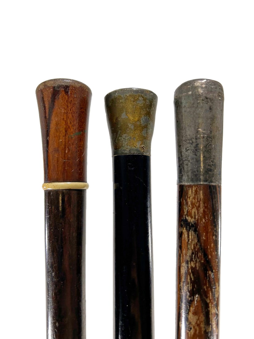 1 Sterling & 2 Others Walking Sticks (1 of 6)