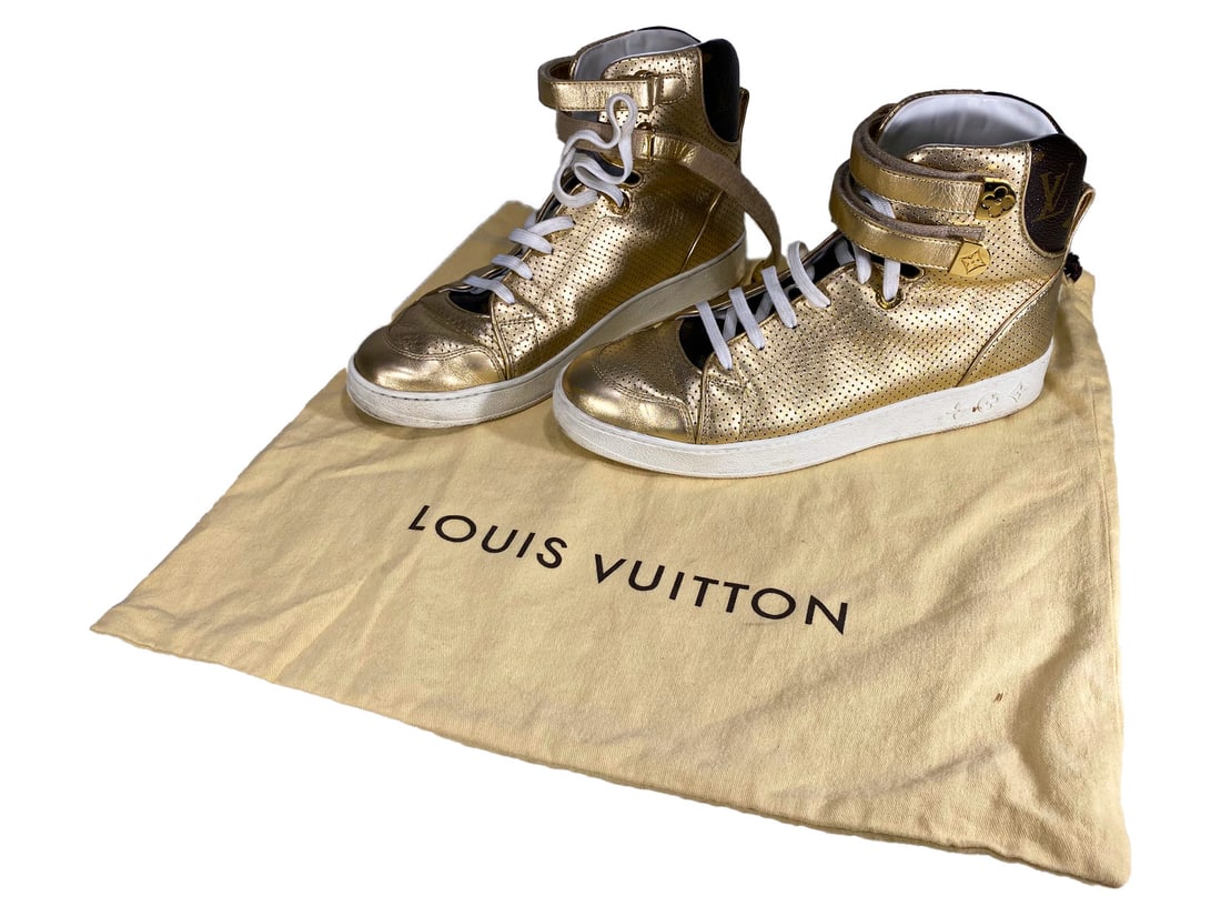 Used Louis Vuitton Boombox Leather Trainers, size 40 (1 of 7)