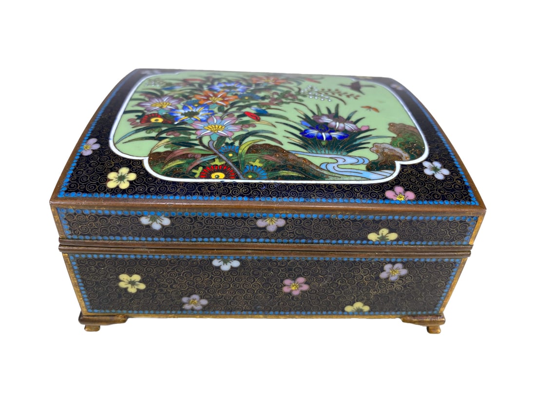 Vintage Japanese Cloisonne Box (1 of 9)