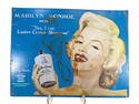 Vintage Marilyn Monroe Tin Metal Shampoo Sign