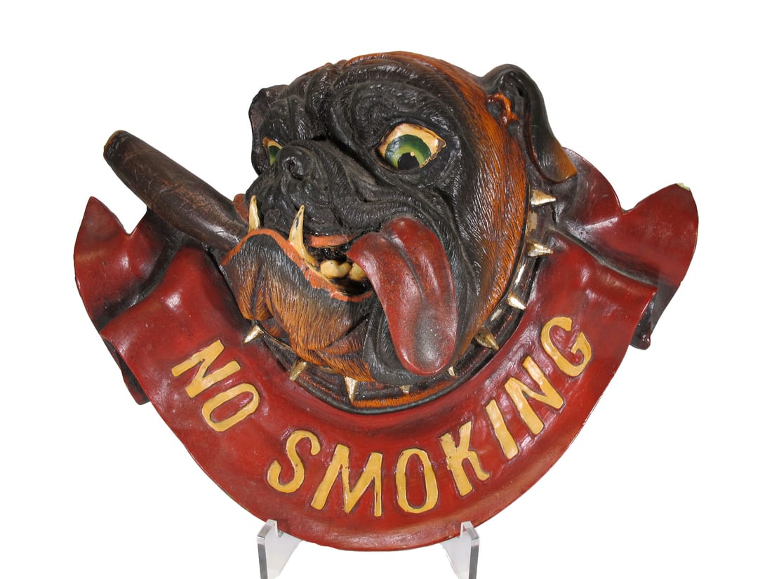 Bulldog Resin Sculpture Wall Plaque (1 of 5)