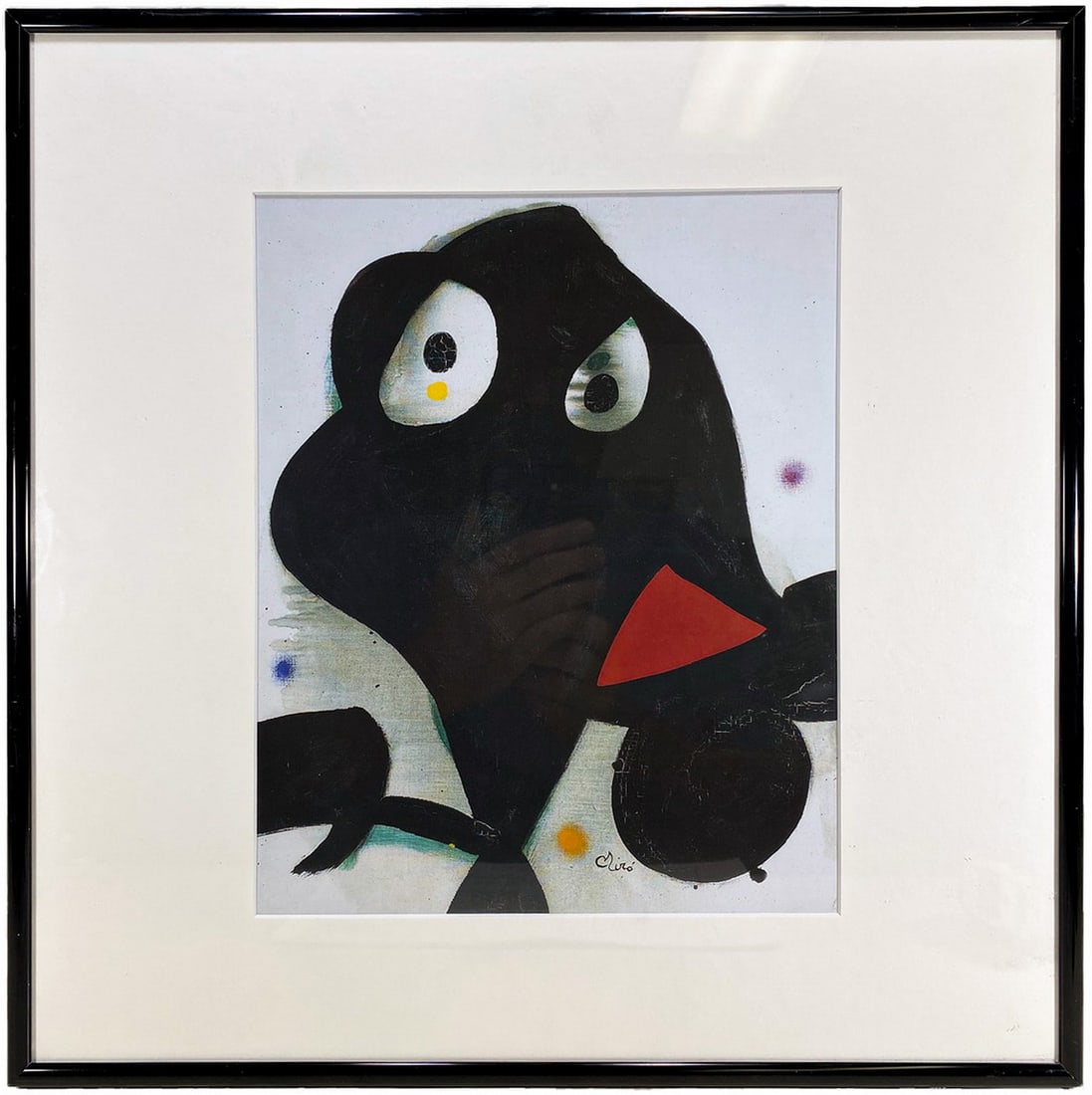 After Miro Head Offset Print on Paper (1 of 4)