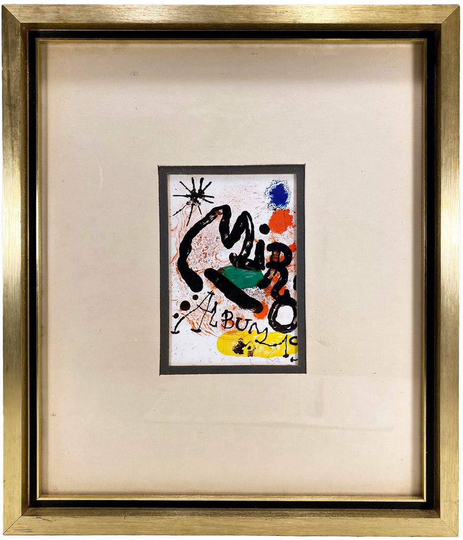 After Miro Album 89 Offset Print on Paper (1 of 4)