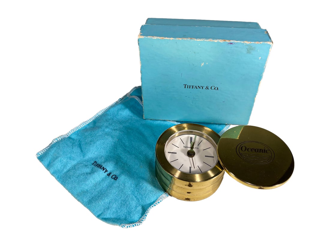 Tiffany & Co Oceanic Desktop Alarm Clock (1 of 6)