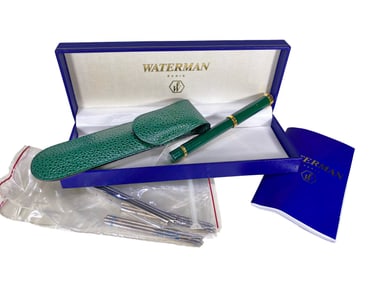 Waterman, France Lady Charlotte Mini Rollerball Green Pen