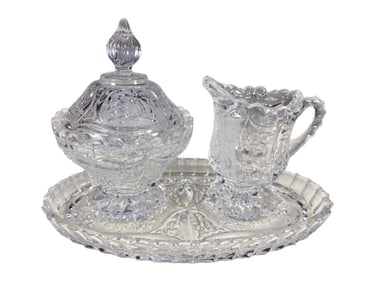 Hofbauer Frosted Dragon Crystal Set