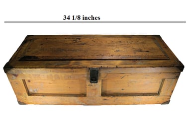 Vietnam War Ammo Pinotea Wood Trunk