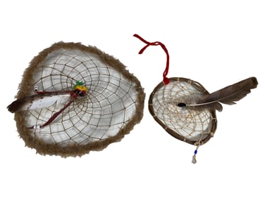 2 Vintage Seminole Native Dream Catcher