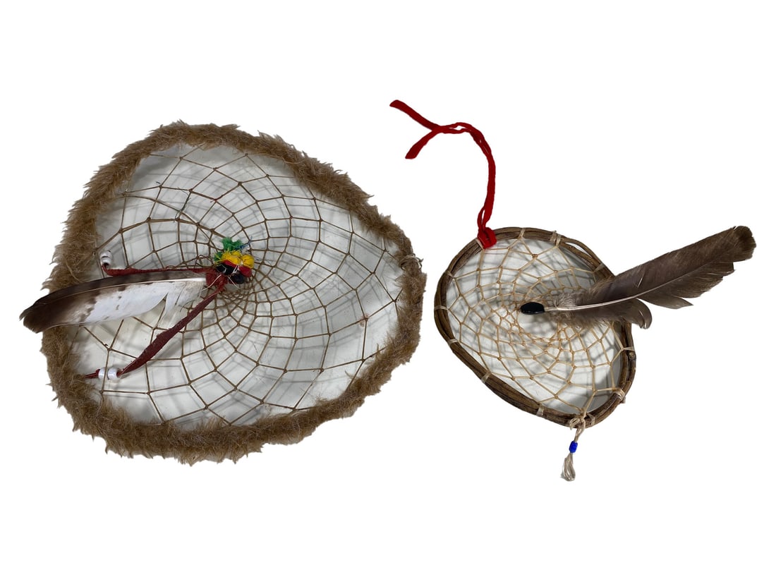 2 Vintage Seminole Native Dream Catcher (1 of 3)