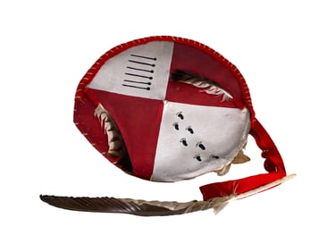 Vintage Seminole Native War Shield