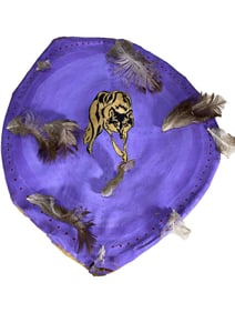 Vintage Seminole Native War Shield