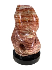Modern Hand Carved Stone Sculpture