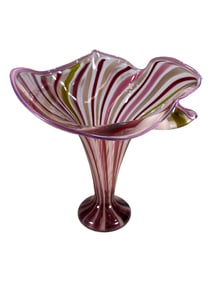 Murano Venetian Art Glass Vase