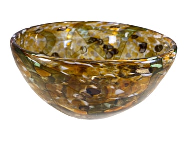 Lenox, American Art Glass Colorful Bowl