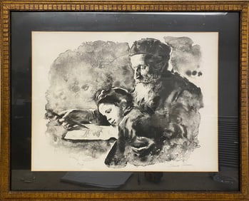 Sandu LIBERMAN (1923-1977) Romanian Lithograph