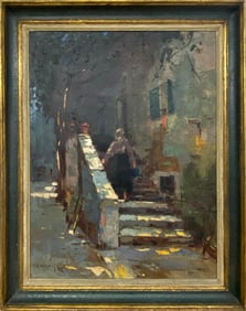 Rudolf NEGELY (1883-1950) Hungarian Oil on Canvas