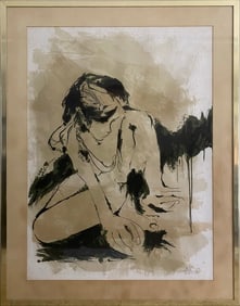 Gino F. HOLLANDER (1924-2015) American Lithograph, 1979