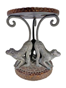 Maitland-Smith Monkees Side Table