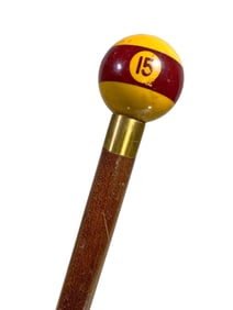 Billiard Pool 15 Ball & Stick Cane