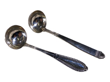 2 Camusso, Peru Sterling Spoons