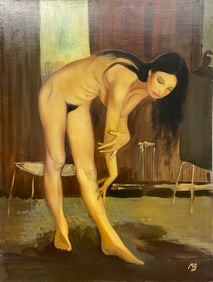 Marc Olivier GREGOIRE (1897-1991) Nude Painting
