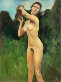 Marc Olivier GREGOIRE (1897-1991) Nude Painting