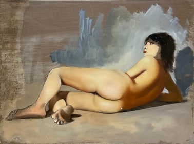 Marc Olivier GREGOIRE (1897-1991) Nude Painting