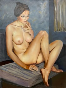 Marc Olivier GREGOIRE (1897-1991) Nude Painting