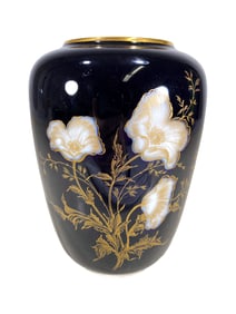 Hutshenreuther, Hohemberg Echt Kobalt Vase