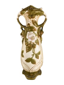 Royal Dux Art Nouveau Porcelain Vase