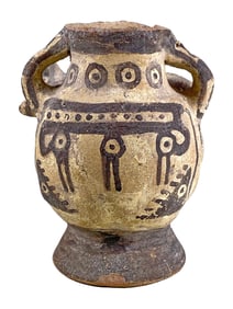 Probably Pre Columbian or Inca Pottery Vase