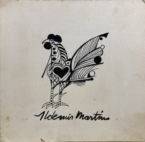 Aldemir MARTINS (1922-2006) Brazilian Original Ink on Paper