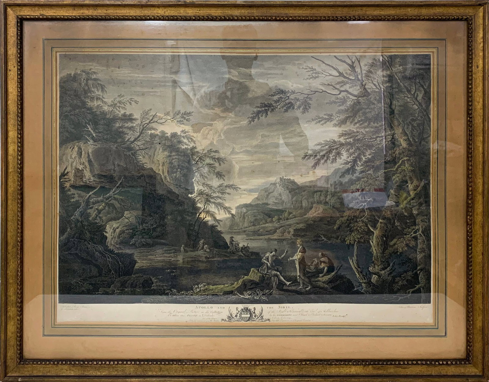 Apollo and the Sibyl by John Browne English Engraving (1 of 8)