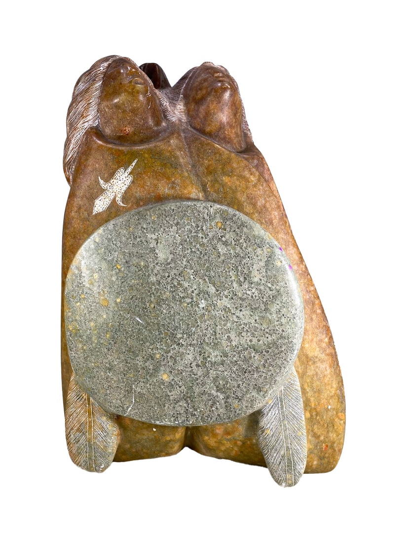 John Suazo Native American Carved Stone Sculpture (1 of 6)