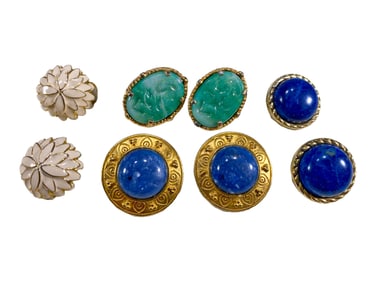 Vendom, Liz Claiborne & Others 4 Pair of Earings